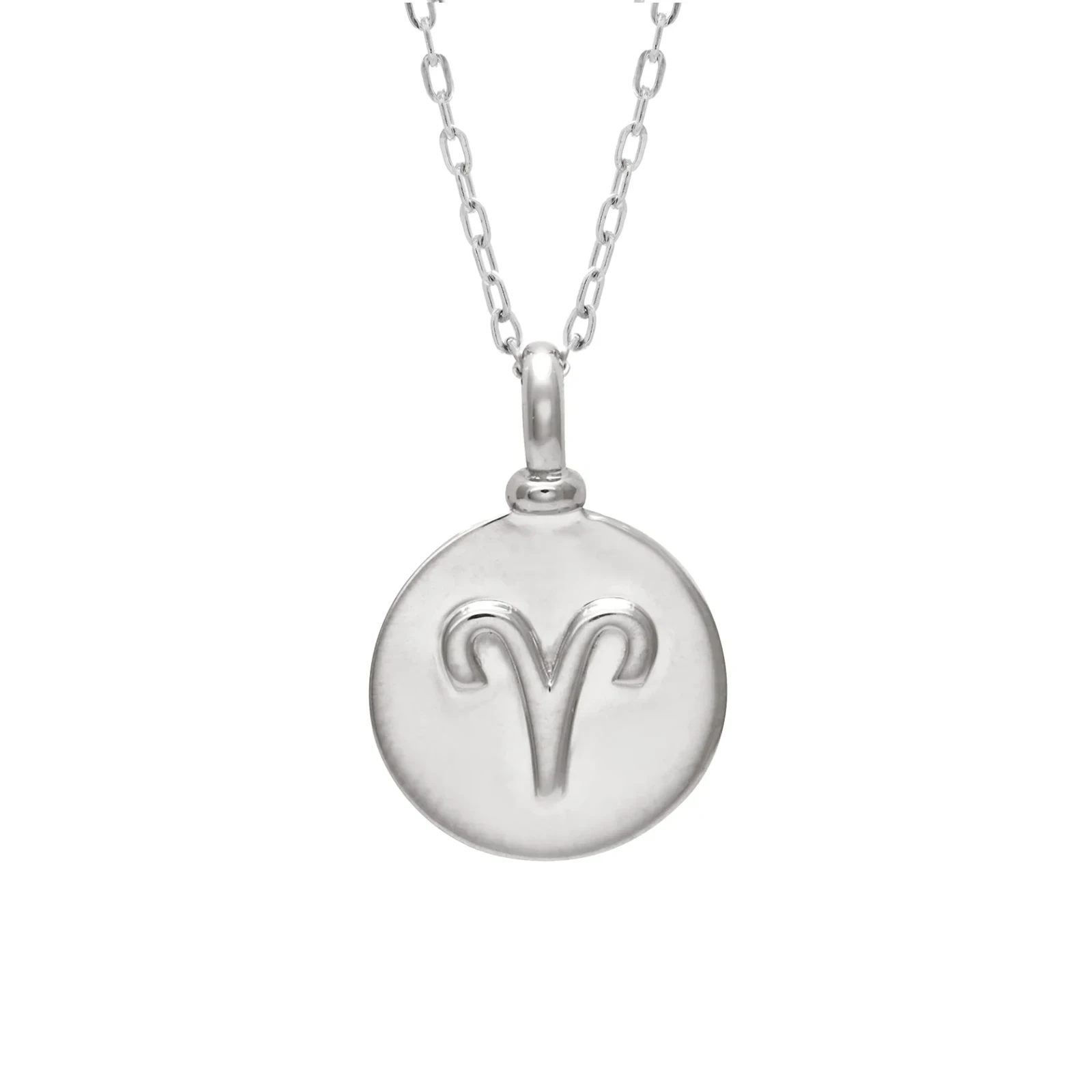Zodiac Charm Necklace - Sterling Silver