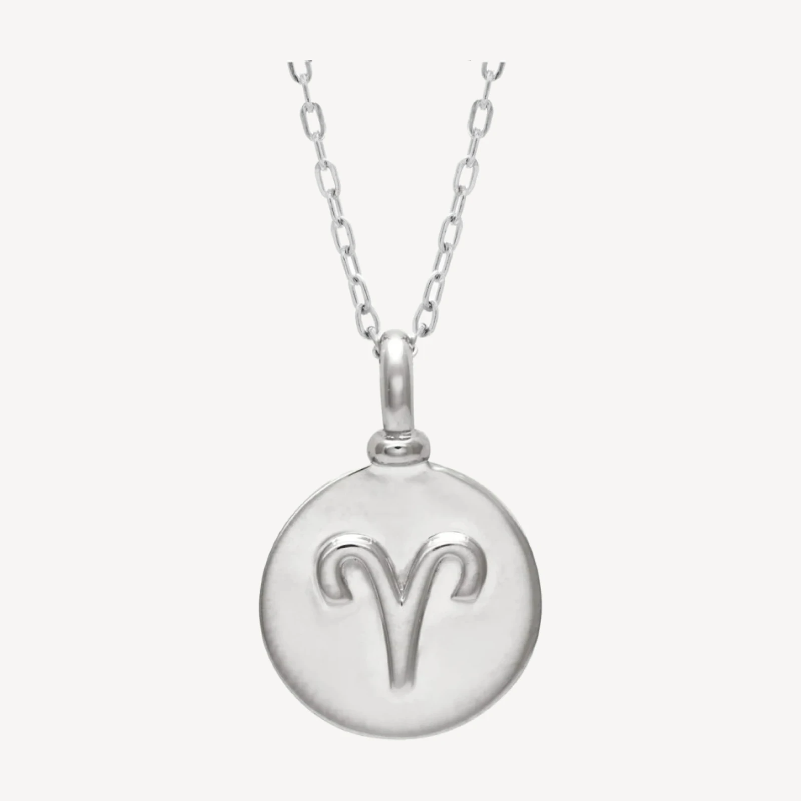 Zodiac Charm Necklace - Sterling Silver