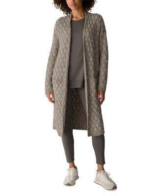 Eileen Fisher Peruvian Cotton Boucle Blend Cardigan