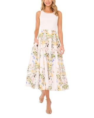 Ted Baker Linen A Line Midi Skirt