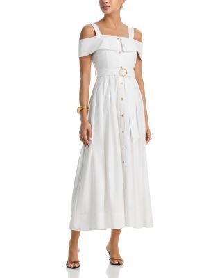 French Connection Fluid Midi Dress