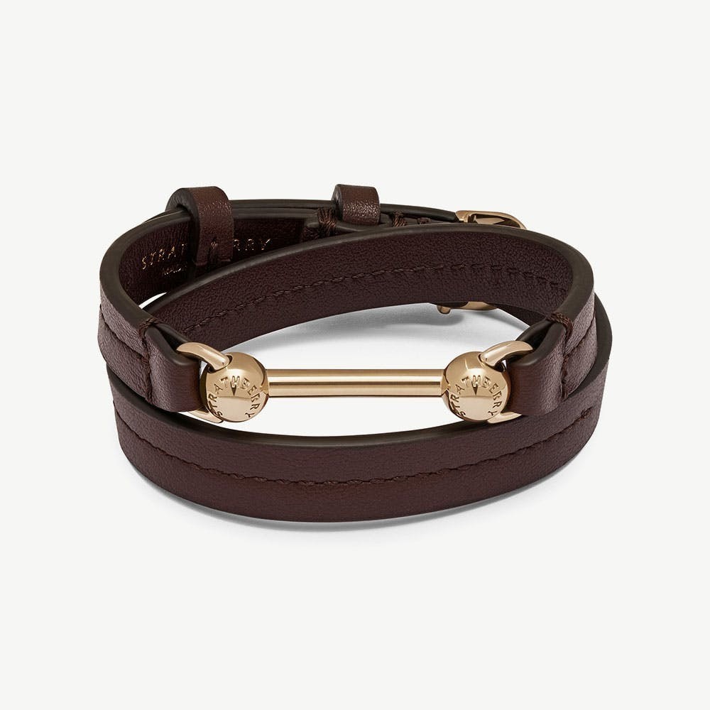 Corda Double Wrap Bracelet - Burgundy