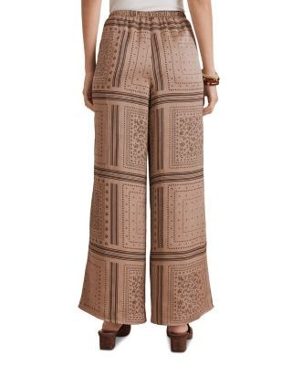 Splendid Valerie Pleated Printed Pants