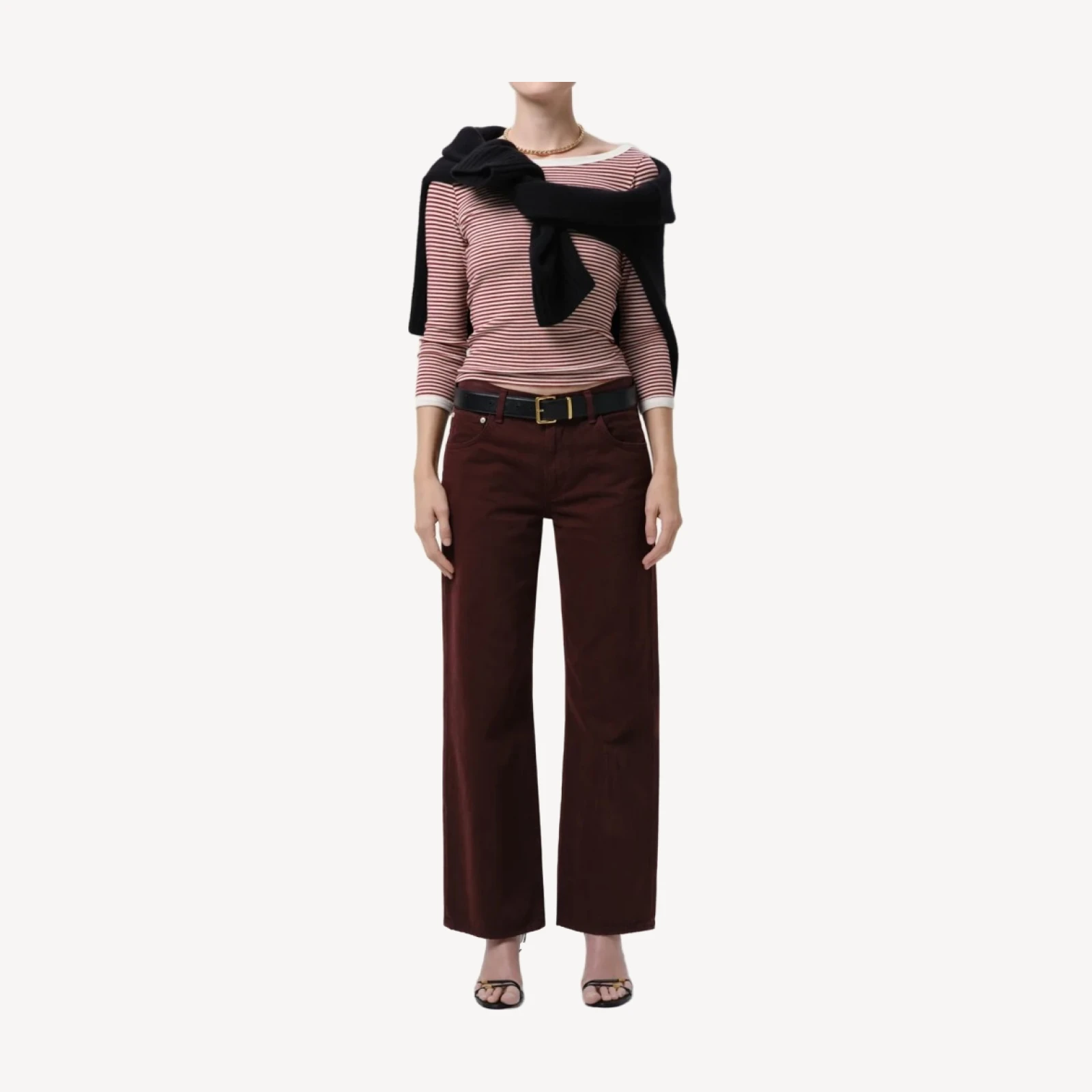 Lindz Easy Straight in Burgundy