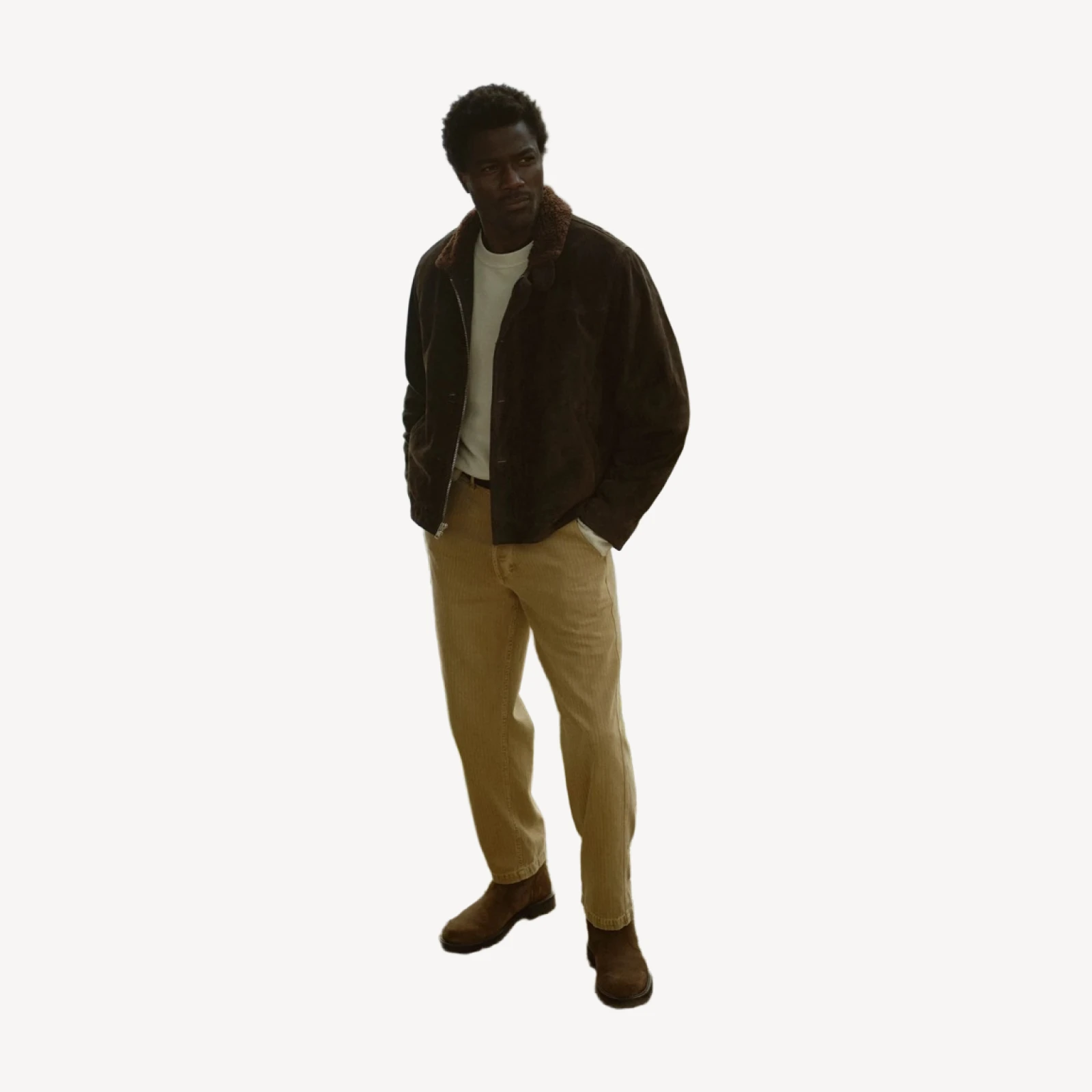 Belgian Chino in Tan