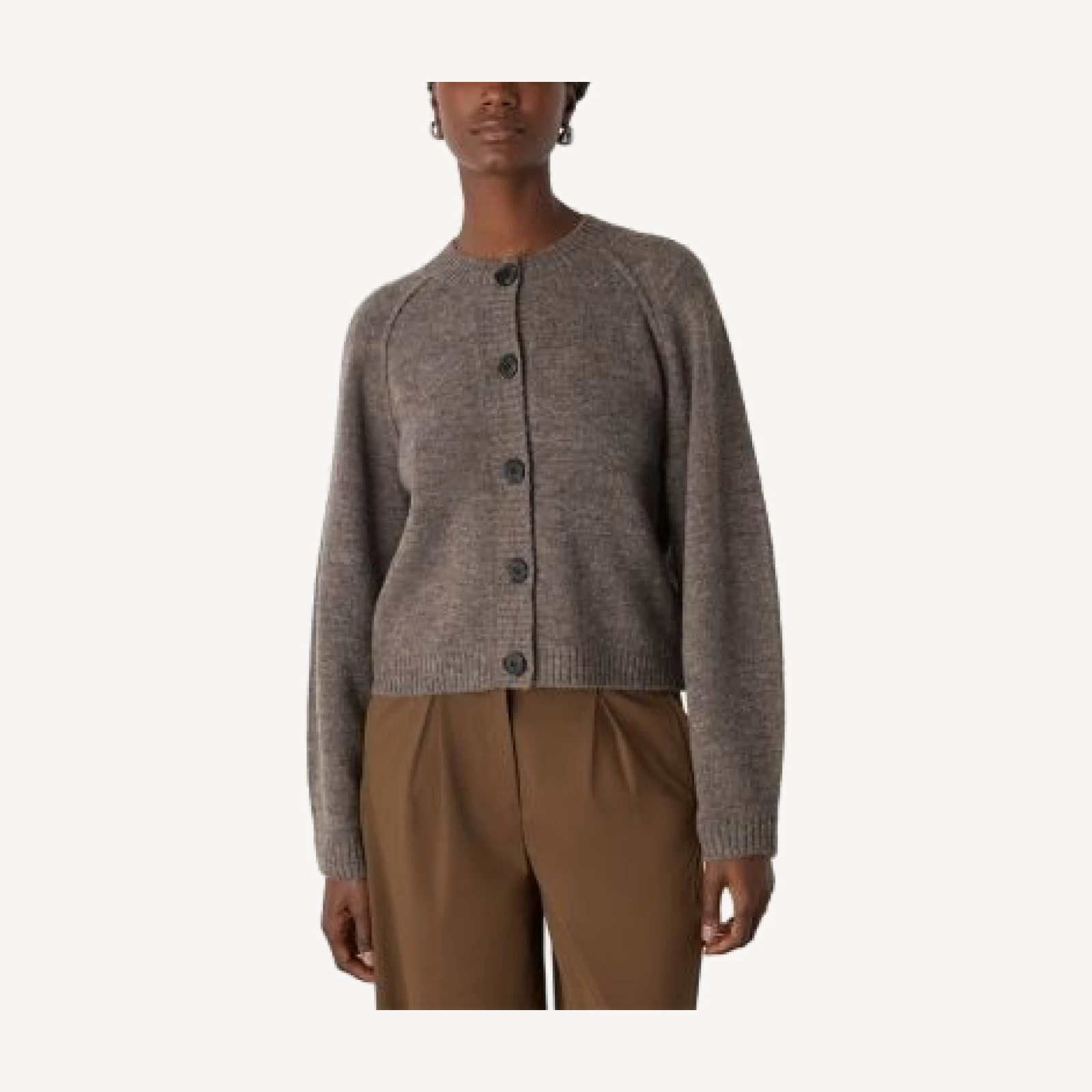 Whistles Round Neck Cardigan