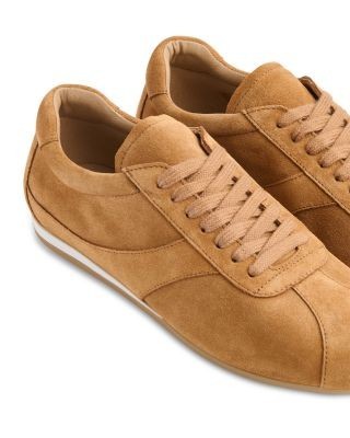 Whistles Women's Soft Suede Low Top Sneakers