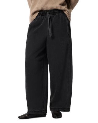 Whistles Petites Casual Denim Barrel Trousers