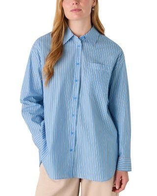 Whistles Oversize Stripe Shirt