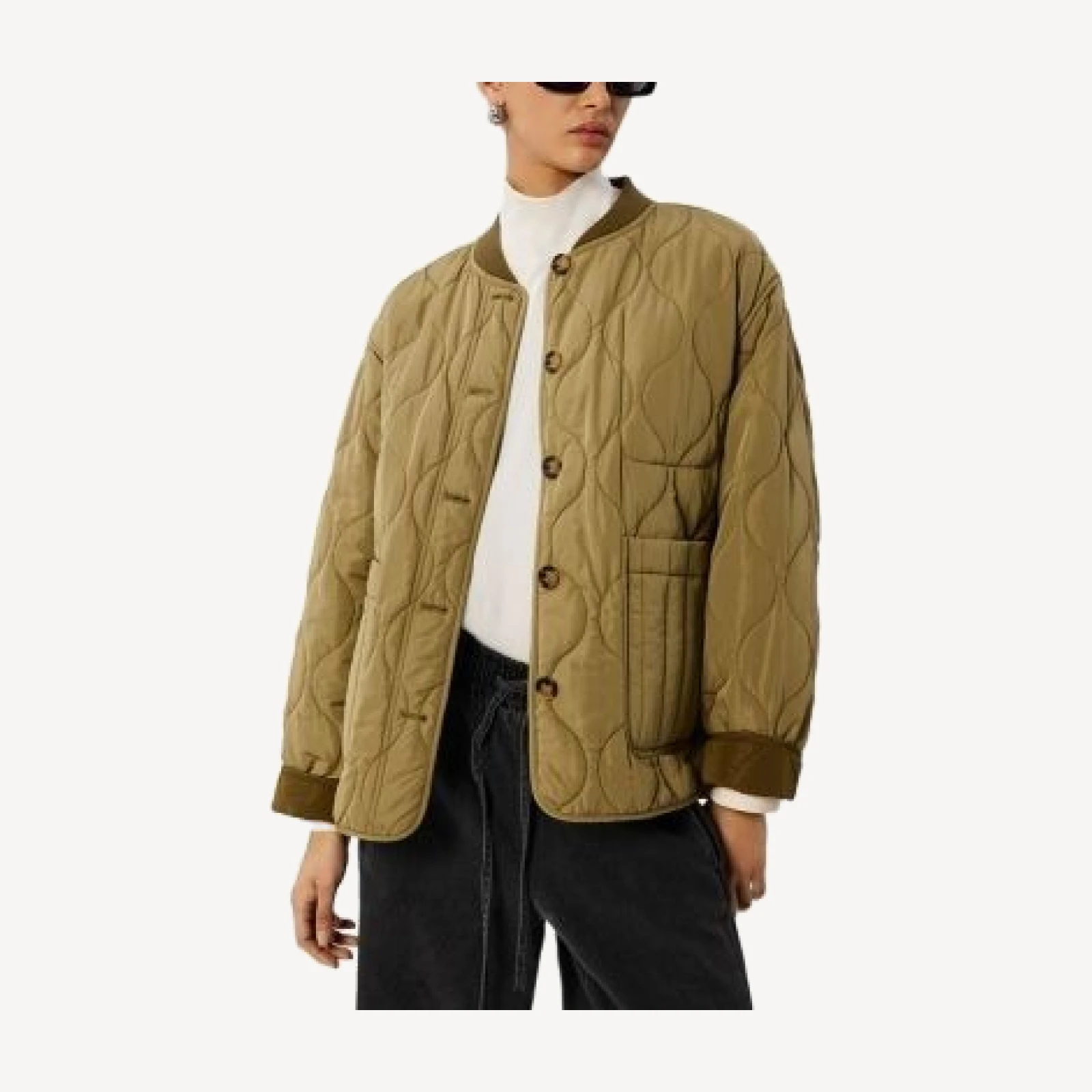 Whistles Reversible Quilted Coat