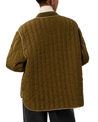 Whistles Reversible Quilted Coat