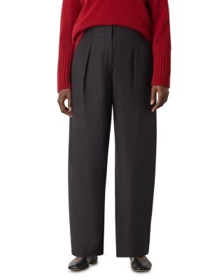 Whistles Pleat Front Barrel Pants