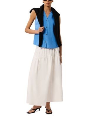 Whistles Laura Linen Tank