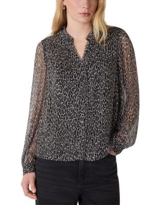 Whistles Dragonfly Print Blouse