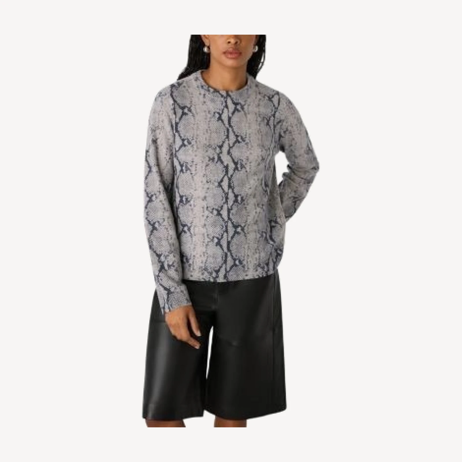 Whistles Wool Crewneck Sweater