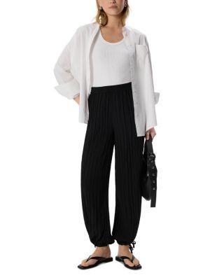 Whistles Relaxed Tie Hem Trousers, photo 2
