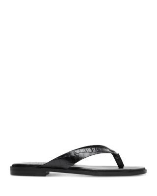 Whistles Women's Croc Embossed Flip Flop Sandals