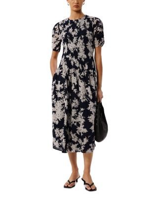 Whistles Shadow Floral Avery Dress