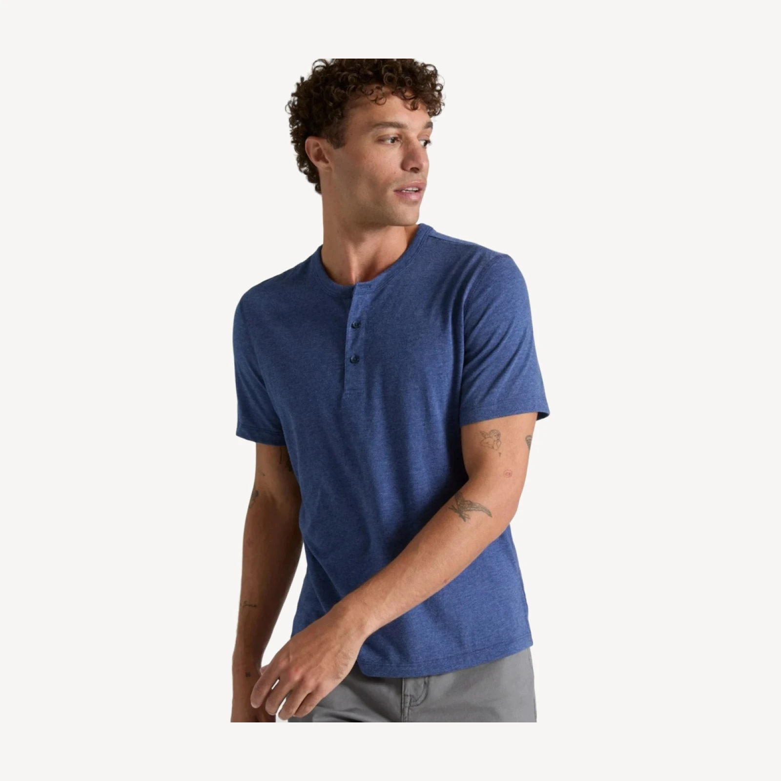 Ultrasoft Short-Sleeve Henley