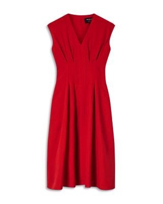 Whistles Petite Panel Linen Blend Dress