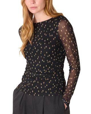Whistles Mesh Top