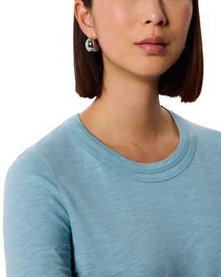 Whistles Rosa Double Trim T Shirt