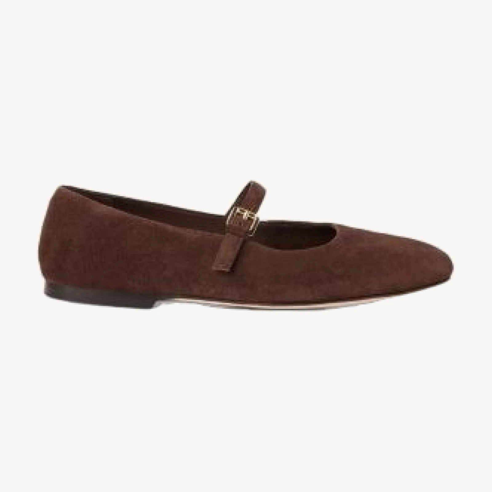 Whistles Women's Suede Mary Jane Ballet Flats