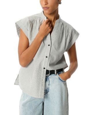 Whistles Seersucker Stripe Shirt
