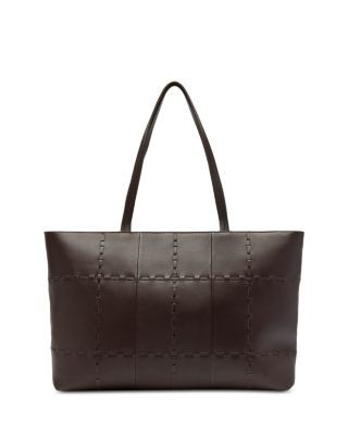 Whistles Whipstitch Large Leather Tote