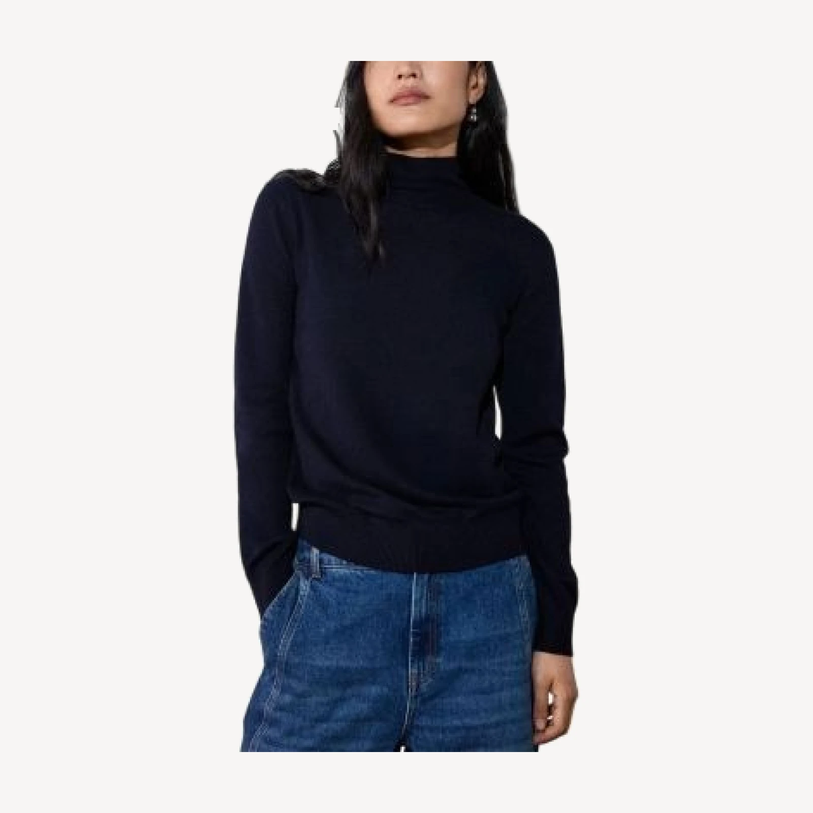 Whistles Tie Back Neck Sweater