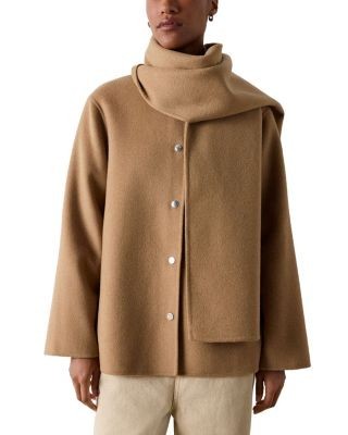 Whistles Wool Blend Scarf & Coat