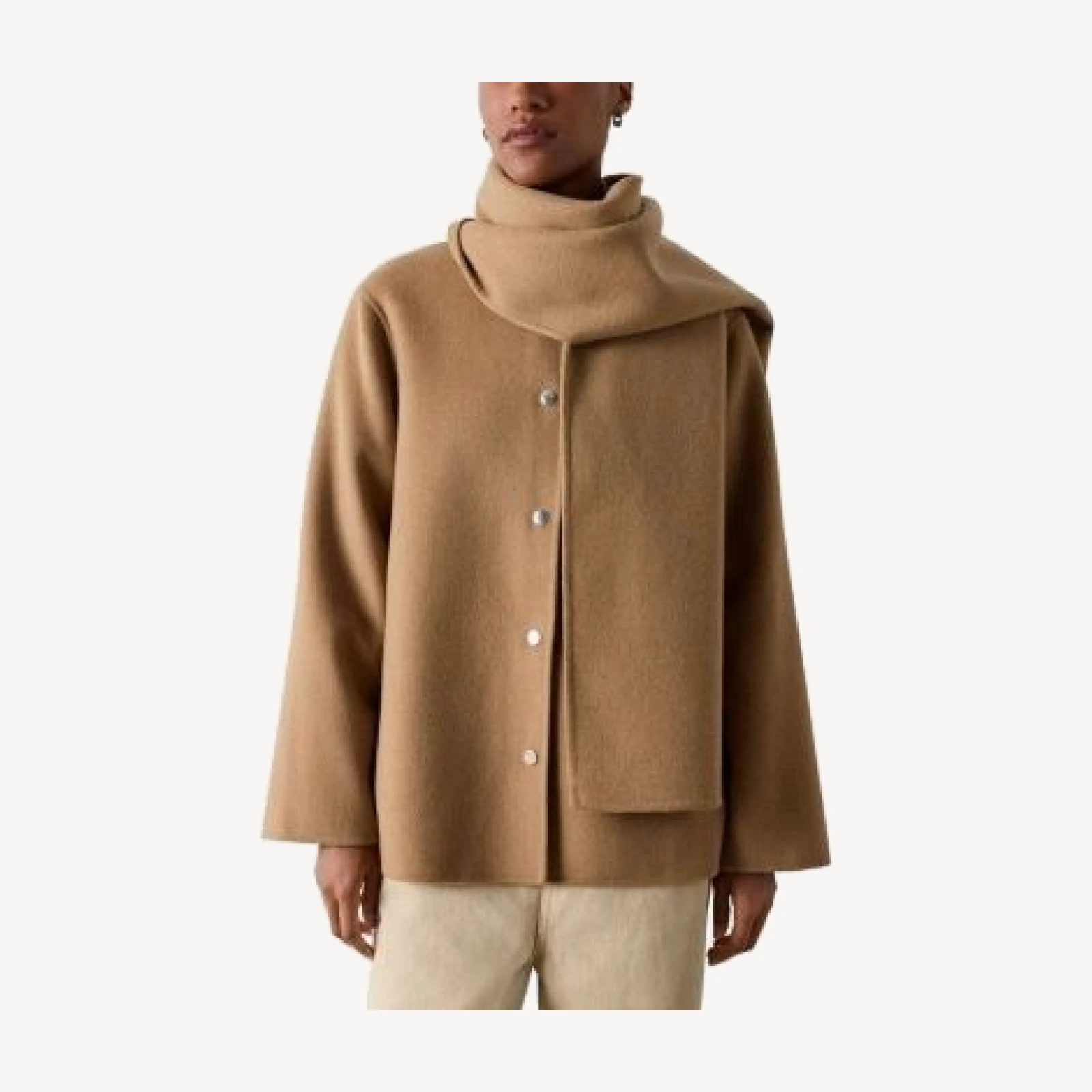 Whistles Wool Blend Scarf & Coat