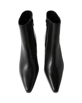 Whistles Women's Leather Kitten Heel Ankle Boots