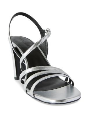Whistles Women's Strappy Leather Slingback Sandals