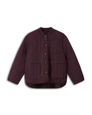 Whistles Quilted Liner Coat