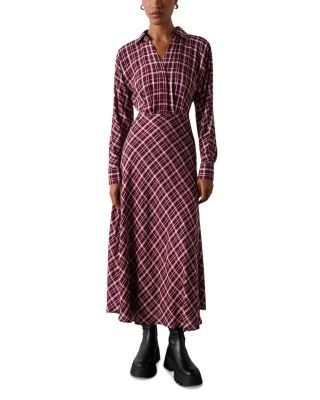 Whistles Collared Midi Dress