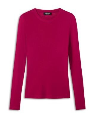 Whistles Jersey Crewneck Top