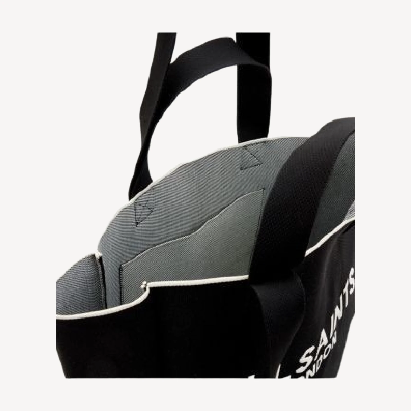 Allsaints Izzy Logo Knit East/West Tote
