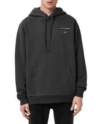 Allsaints Redact Cotton Relaxed Fit Hoodie