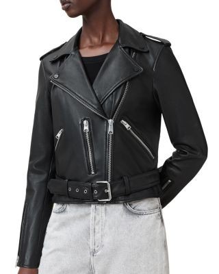 Allsaints Balfern Leather Biker Jacket