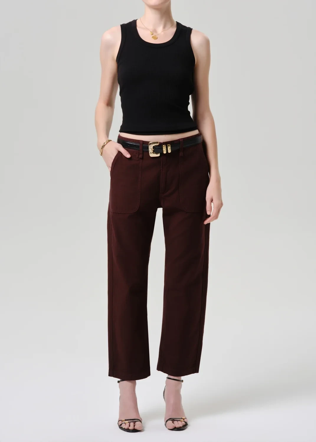 Winslow Utility Pant in Mahogany