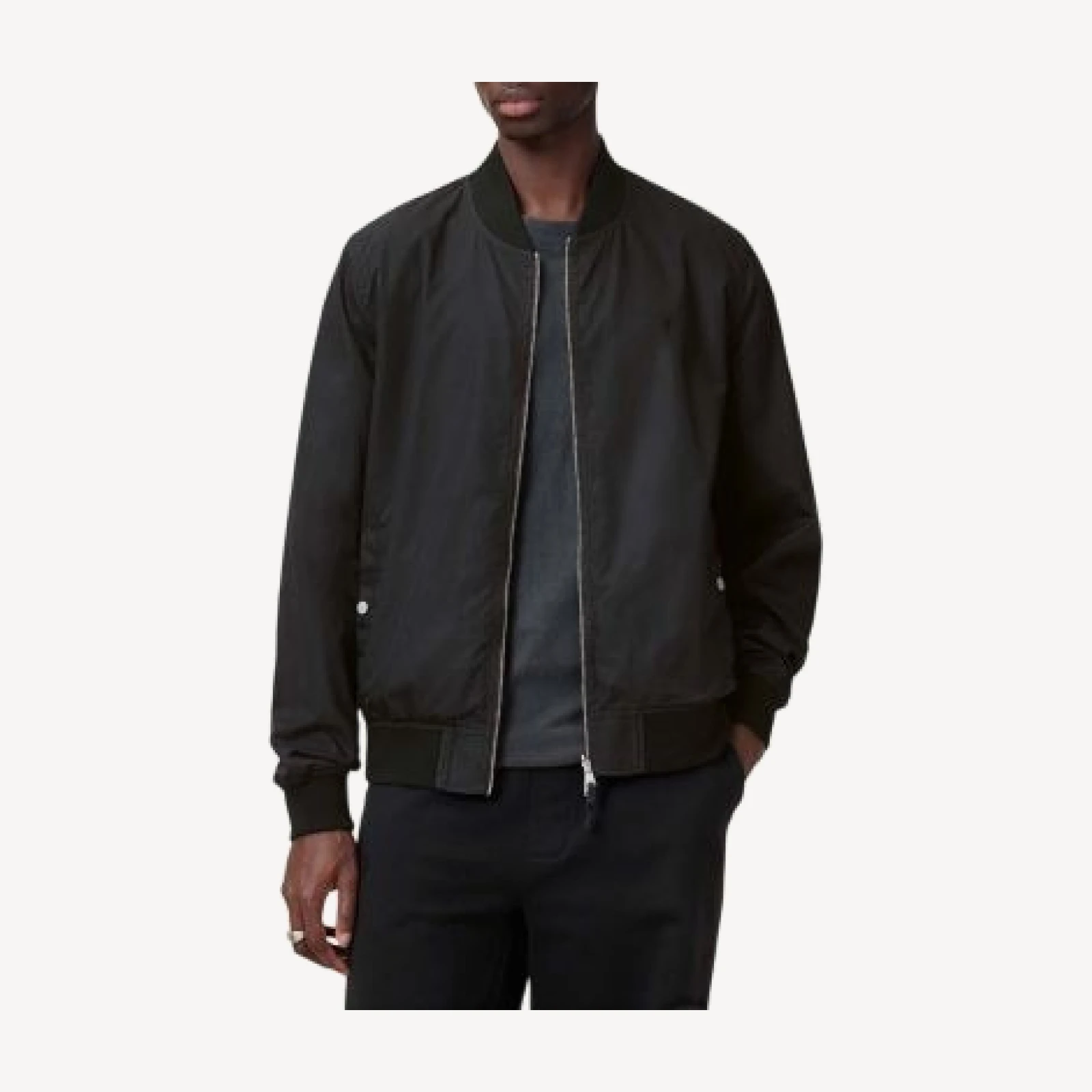 Allsaints Bassett Reversible Bomber Jacket