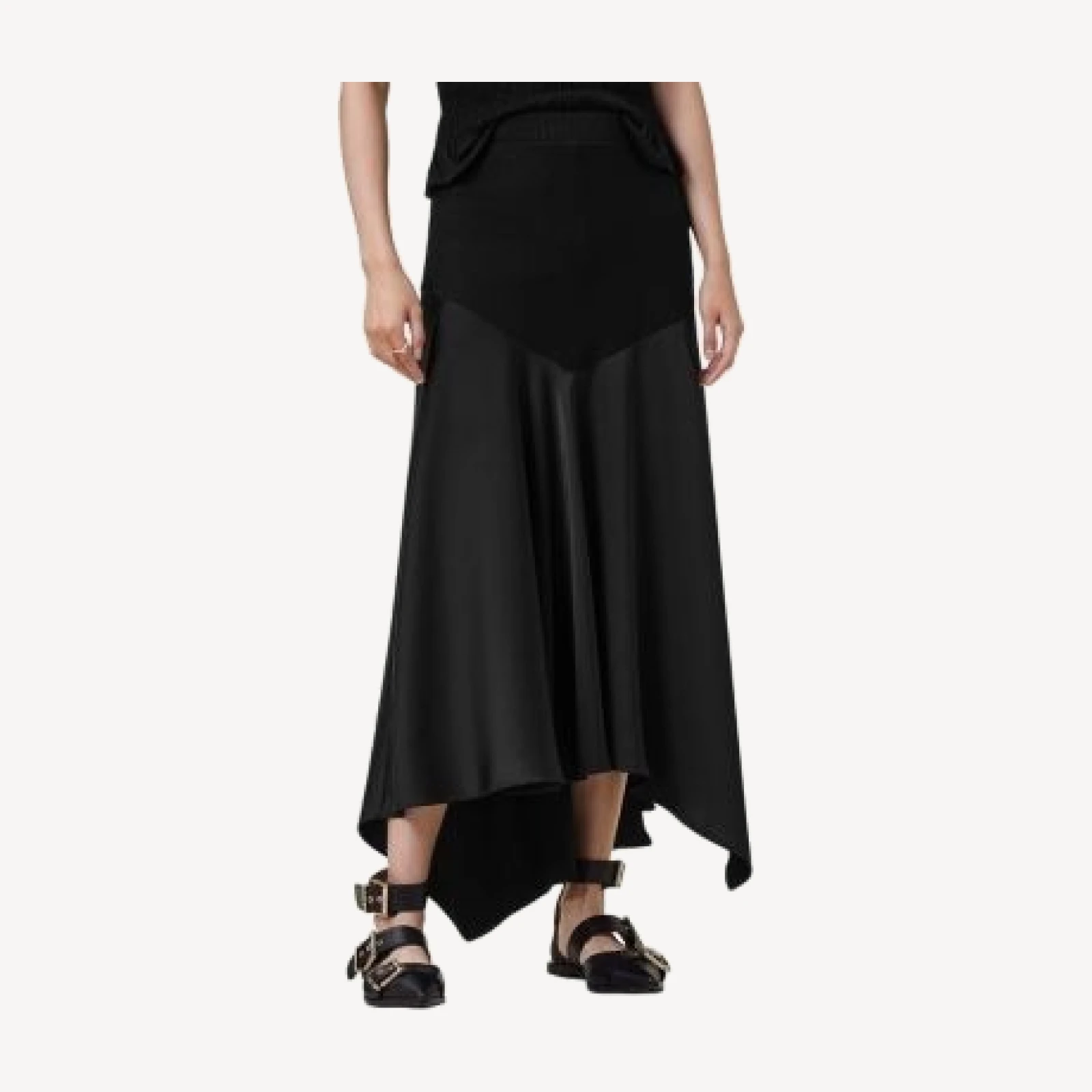 Allsaints Pia Satin Skirt