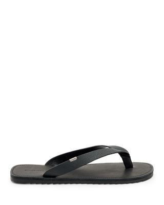 Allsaints Men's Sydney Leather Flip Sandals
