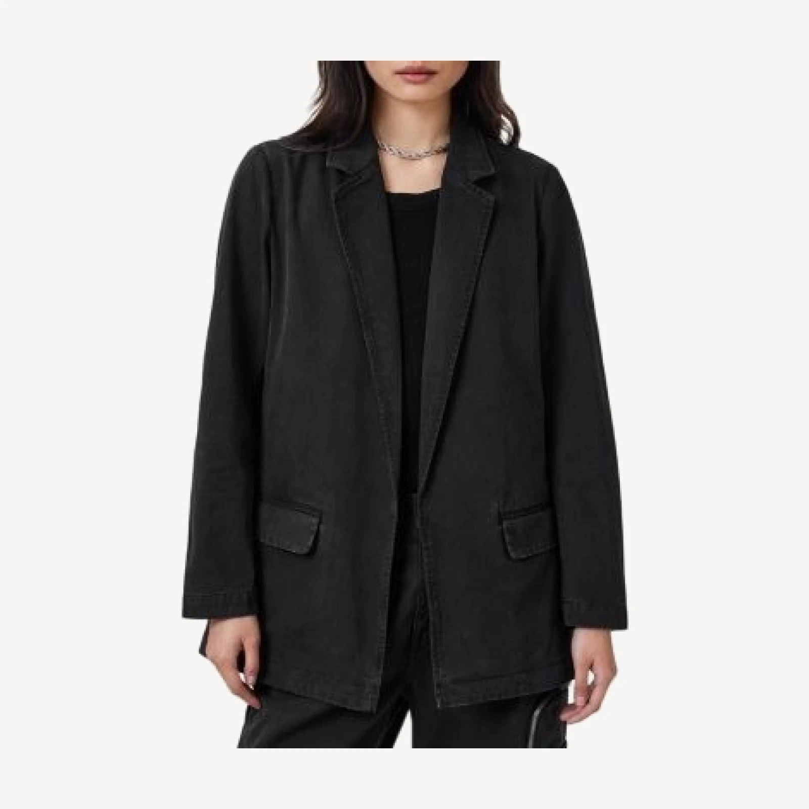 Allsaints Aleida Denim Blazer