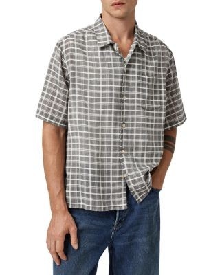 Allsaints Sandy Relaxed Fit Short Sleeve Shirt