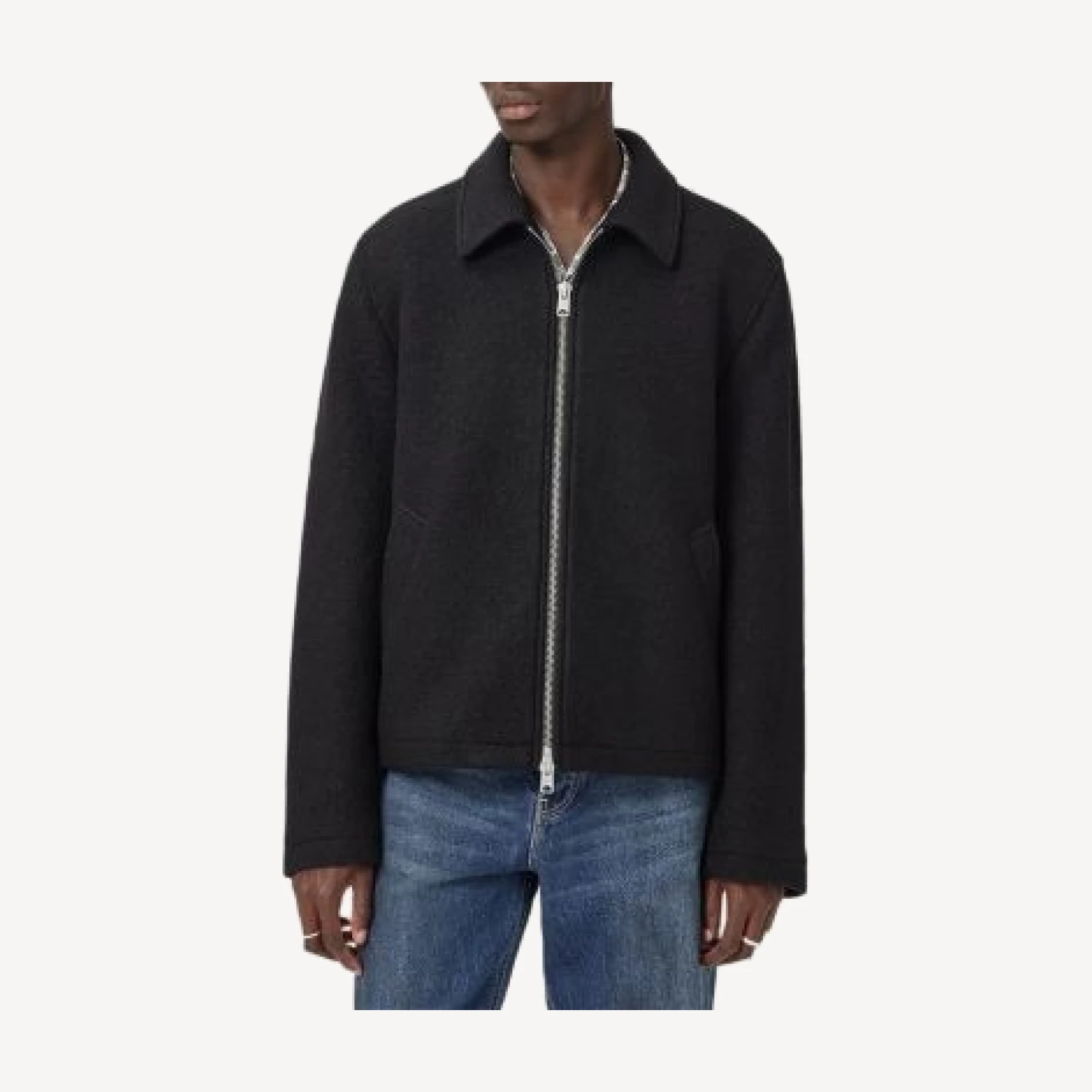 Allsaints Celeste Cropped Fit Jacket