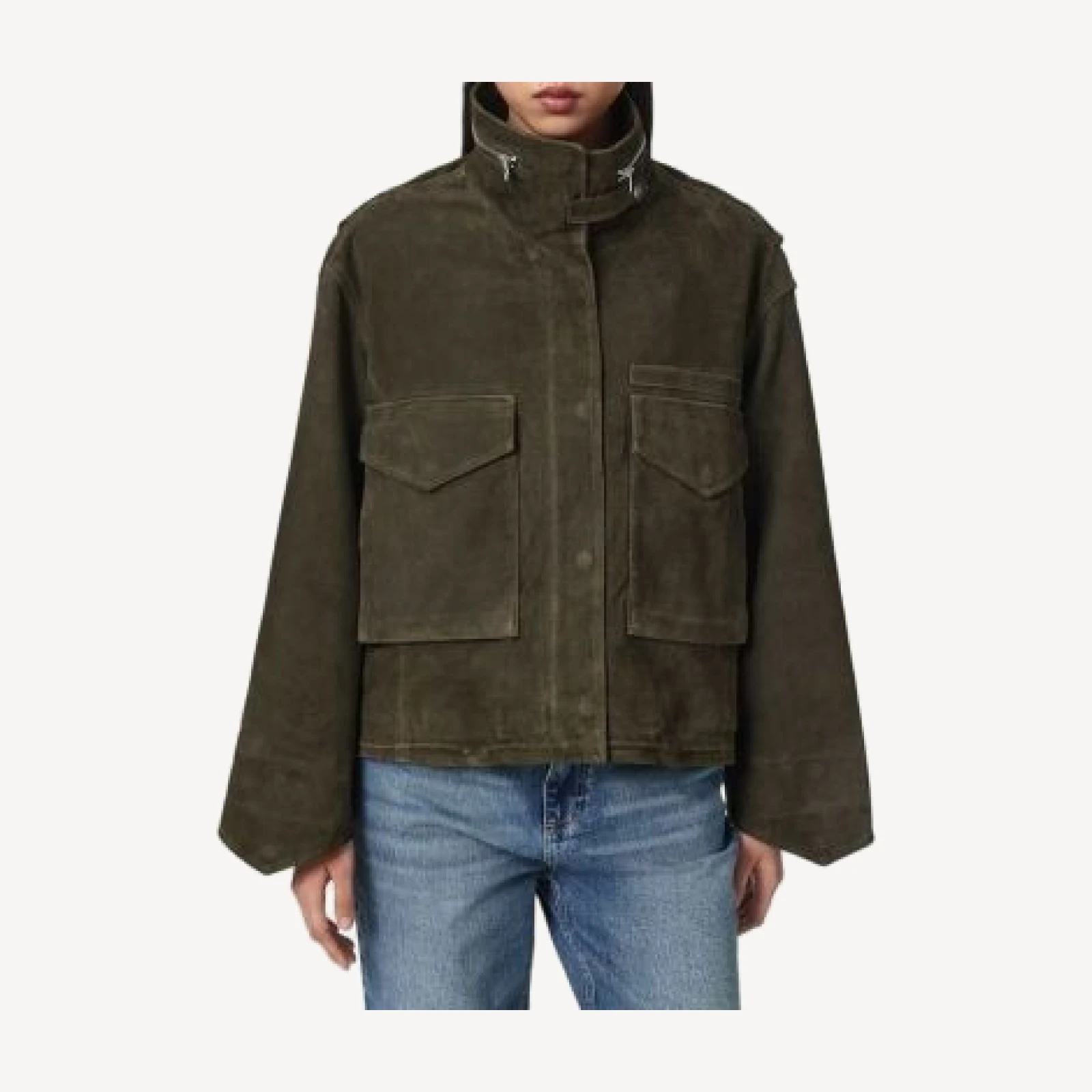Allsaints Clay Suede Jacket