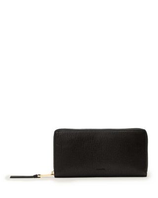 Allsaints Small Leather Travel Wallet