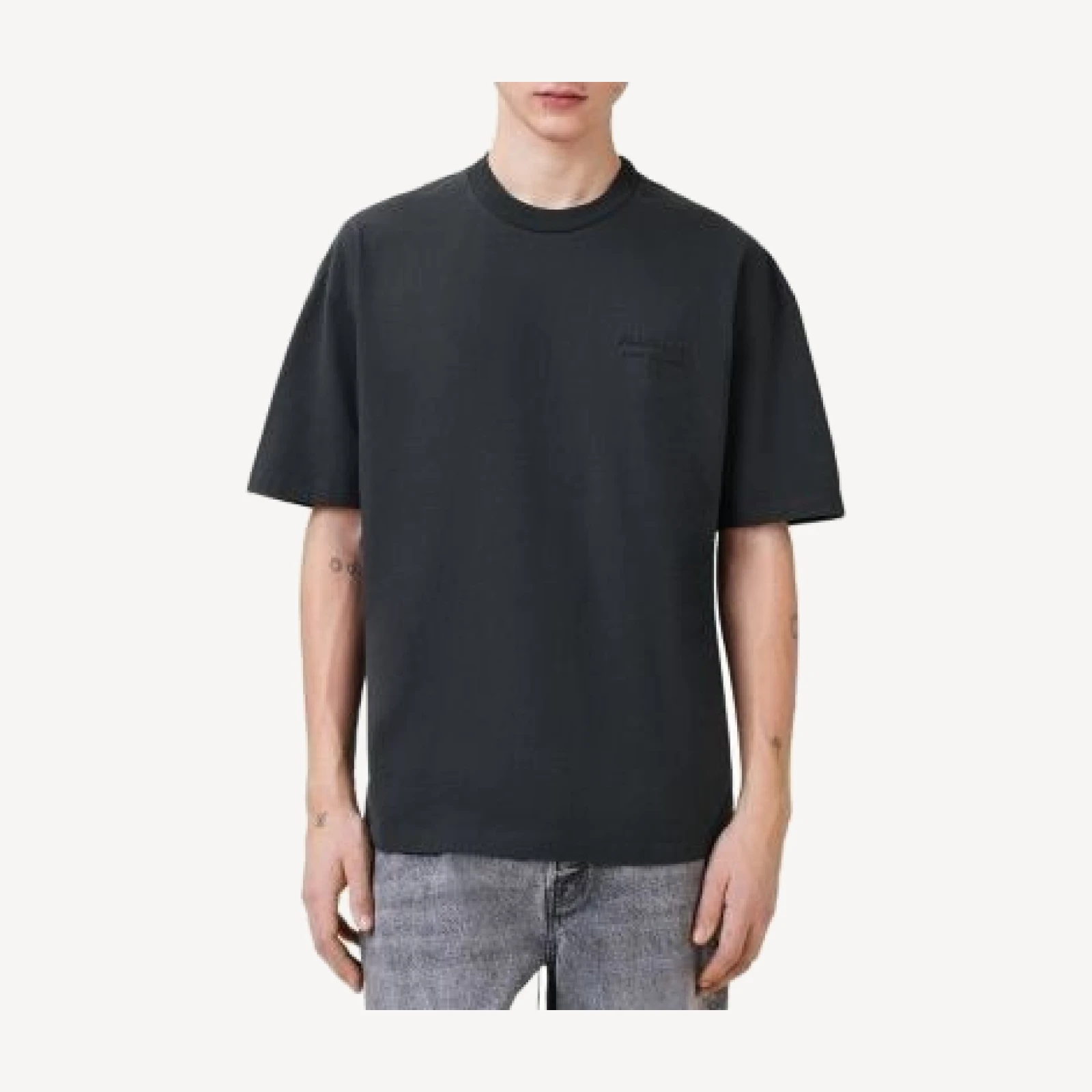 Allsaints Oversized Xander Logo Tee